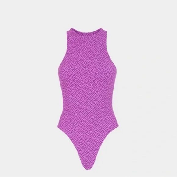 🩷🩷LIMITED EDITION🩷🩷Skims/Fendi pink bodysuit - Picture 1 of 7